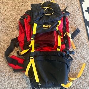 ROKK hiking camping backpack front range internal frame